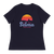 A mockup of the Selma Sunrise Skyline Ladies Tee