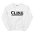 A mockup of the Cline Hardware Selma Crewneck