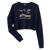 A mockup of the Selma Airport Ladies Cropped Crewneck