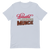 A mockup of the Beautiful Luxurious Muncie Blingly Title T-Shirt