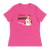 A mockup of the Ray Toffer's Endless Loop of Self Promotion Ladies Tee