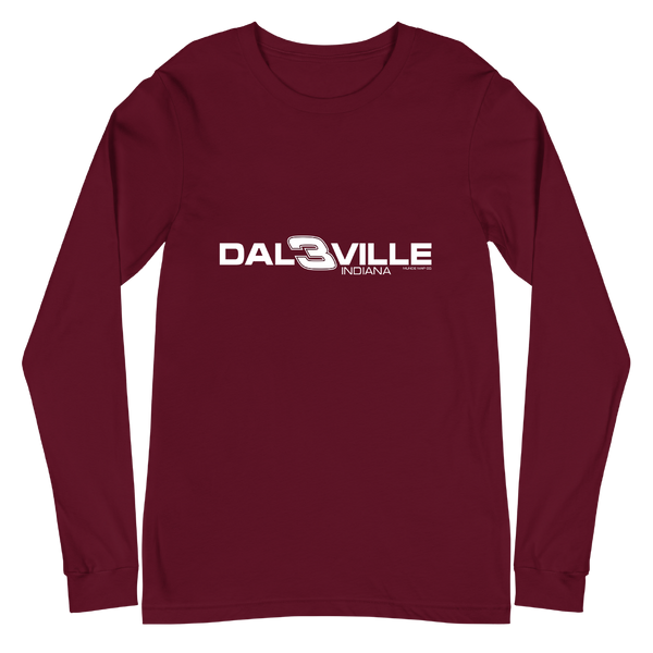 A mockup of the Dal3ville Dale Earnhardt Parody Long Sleeve Tee