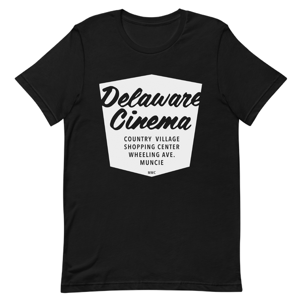 A mockup of the Delaware Cinema T-Shirt