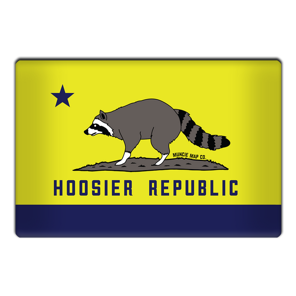 Hoosier Republic Magnet