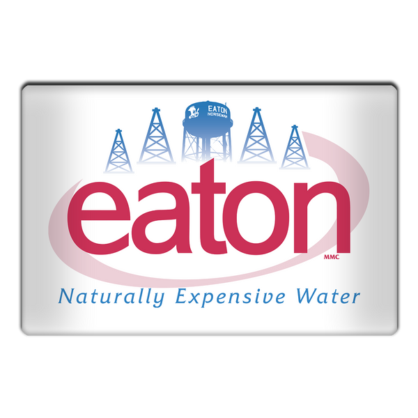 Evian Parody Eaton Water Magnet