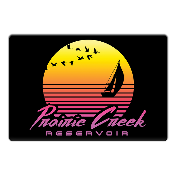 Prairie Creek 1980s Sunset Magnet