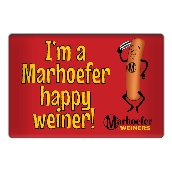 Marhoefer Happy Weiner Magnet