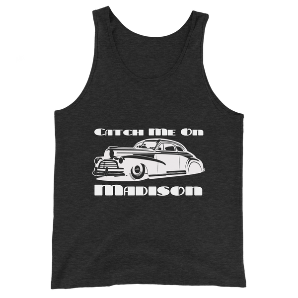 A mockup of the Catch Me On Madison Tank Top
