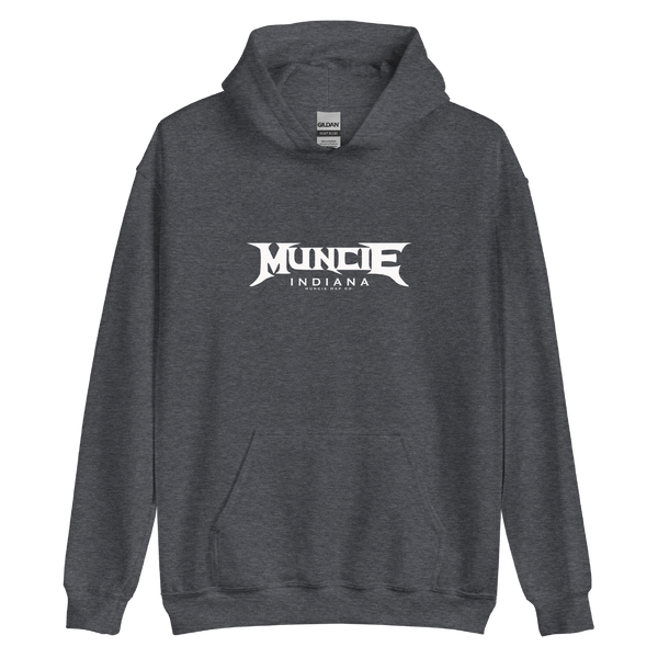 A mockup of the Megadeth Parody Muncie Hoodie