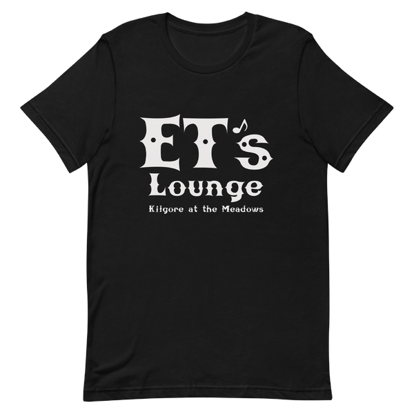 A mockup of the ET's Lounge T-Shirt