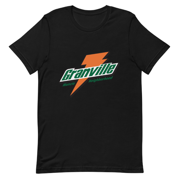 A mockup of the Granville Neighborhood Gatorade Parody T-Shirt