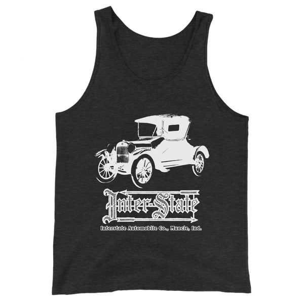 A mockup of the Inter-State Automobile Co. Tank Top