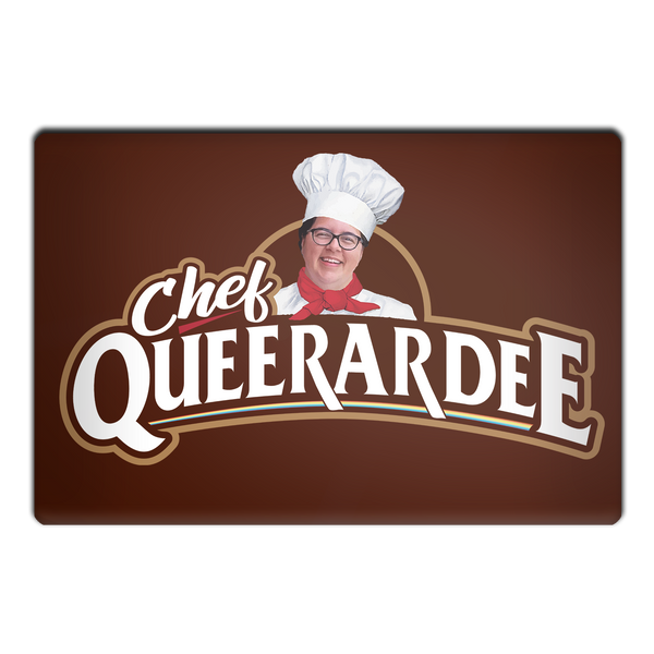 Chef Queerardee Chef Boyardee Parody Magnet