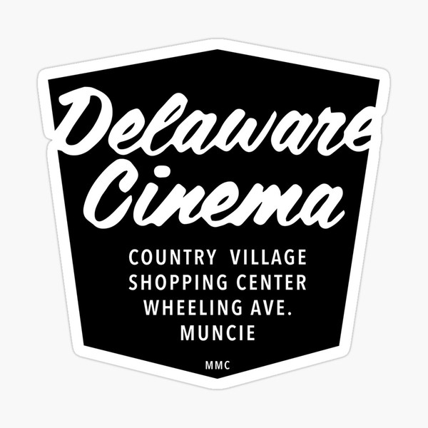 Delaware Cinema Sticker