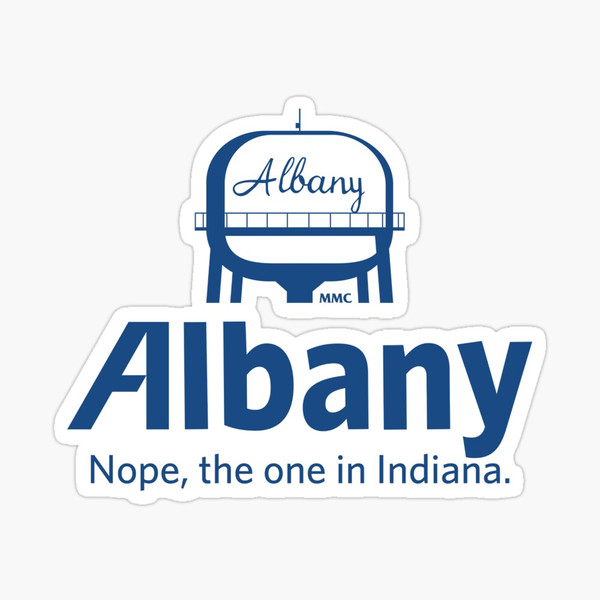 Allstate Parody Albany Watertower Sticker