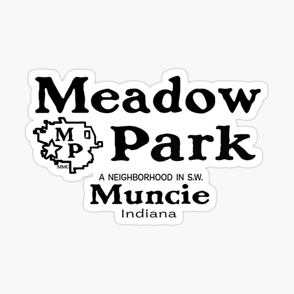 Meadow Park Neighborhood Maker's Mark Parody Sticker