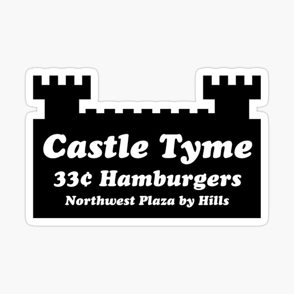 Castle Tyme Restaurant Sticker