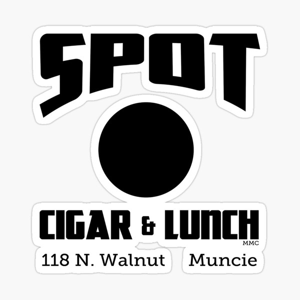 Spot Lunch & Cigar  Sticker