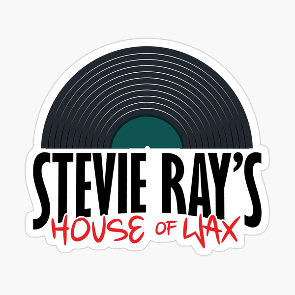 Stevie Ray's House of Wax Record Shop Sticker
