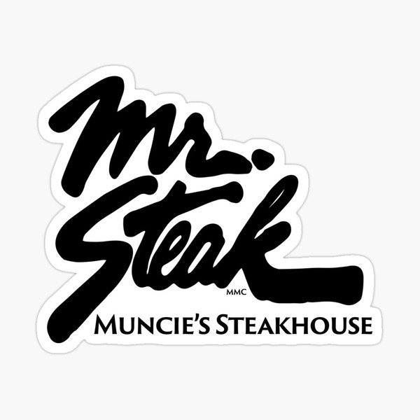 Mr. Steak Restaurant Sticker