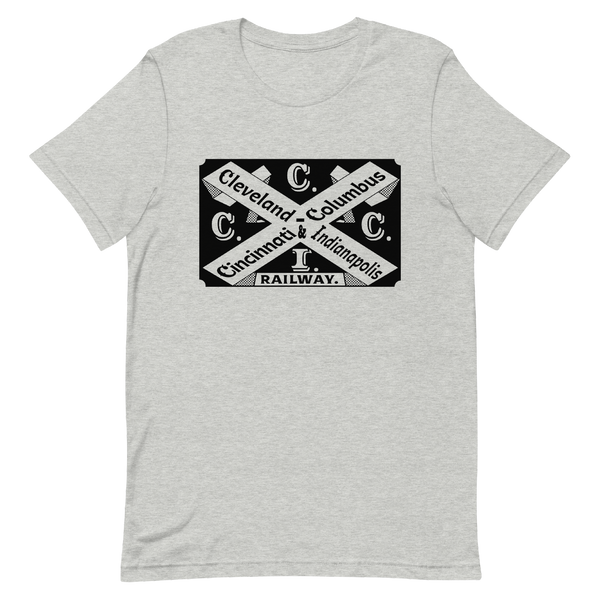 A mockup of the CCC&I Railroad T-Shirt