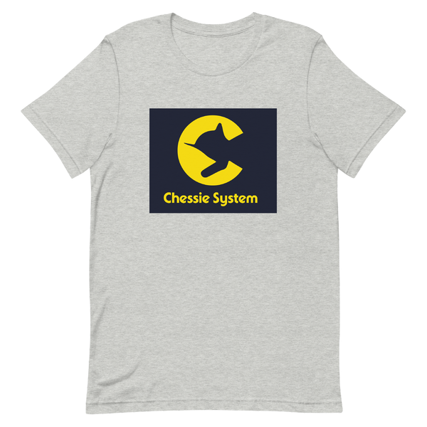 A mockup of the Chessie System T-Shirt