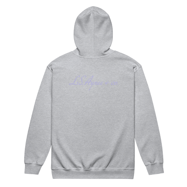 A mockup of the L.S. Ayres & Co. Department Store Zipping Hoodie