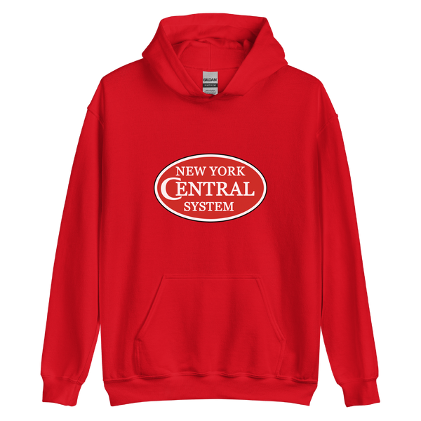 A mockup of the New York Central Railroad Hoodie