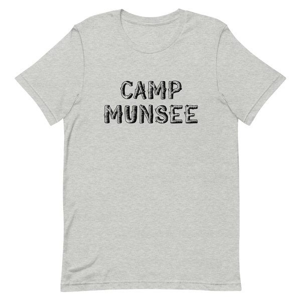 A mockup of the Camp Munsee T-Shirt