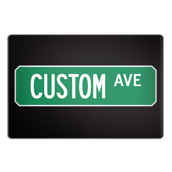 Custom Street Sign Muncie Magnet
