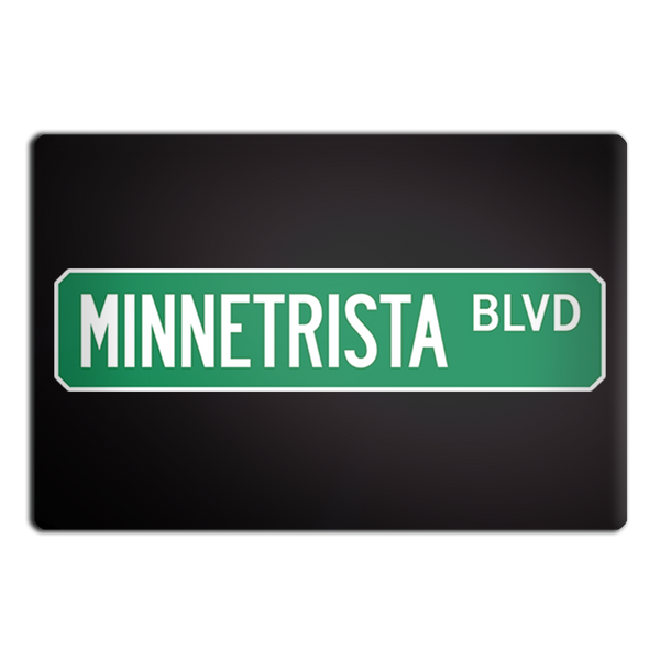 Minnetrista Blvd Street Sign Muncie Magnet