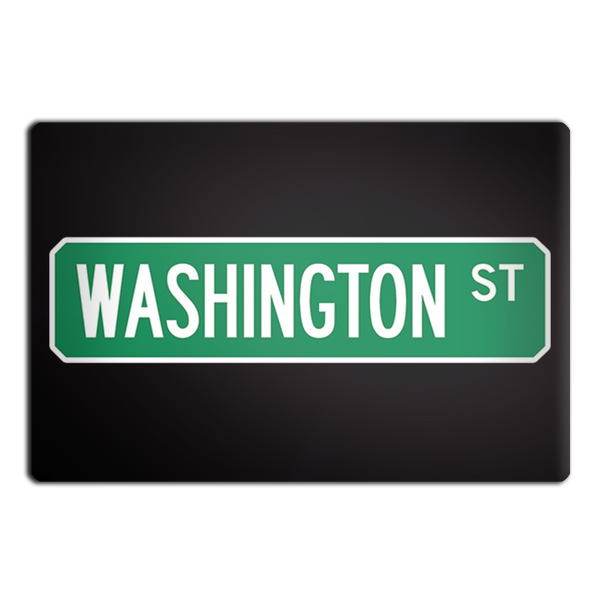 Washington St Street Sign Muncie Magnet