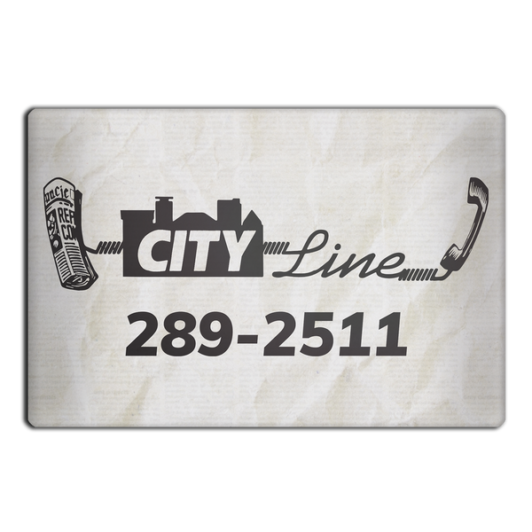 City Line Hotline Muncie Magnet