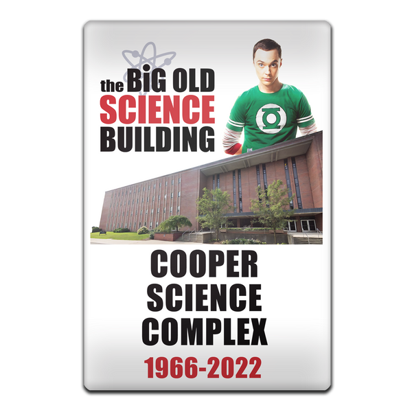 Cooper Science Complex Memorial Magnet