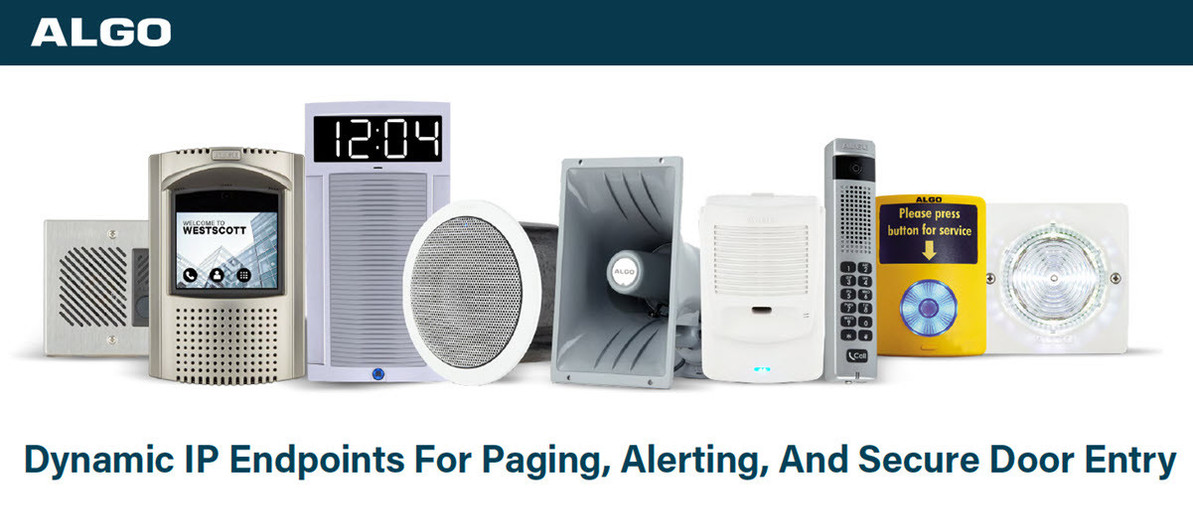 Algo IP Paging & Alerting Solutions