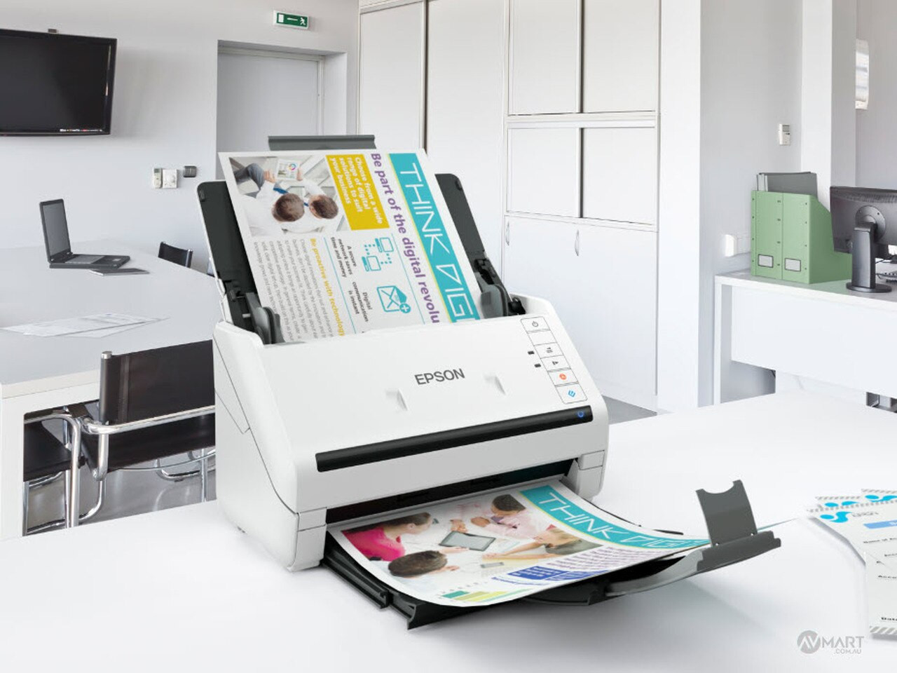Epson WorkForce DS-570WII Wireless A4 Document Scanner