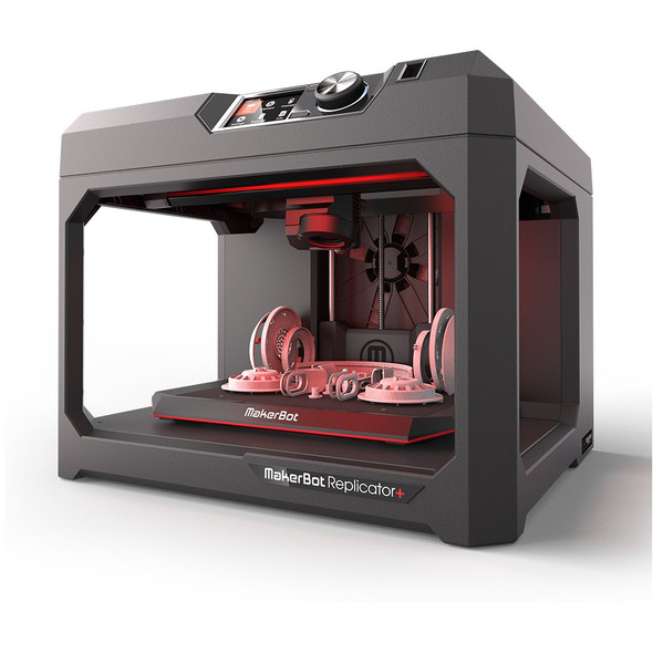 Makerbot Replicator + Desktop 3D Printer