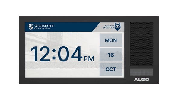 Algo 8410 SIP 15.6" LCD Screen Display with Speaker