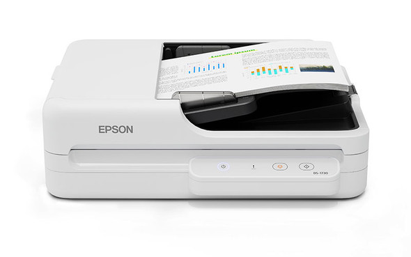 Epson WorkForce DS-1730 A4 Flatbed Document Scanner with ADF Epson WorkForce DS-1730 A4 Flatbed Document Scanner with ADF