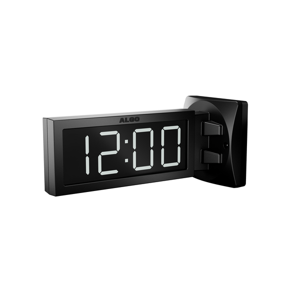 Algo 8402 IP Digital Clock – angle Algo 8402 IP Digital Clock – angle