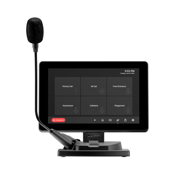 Algo 8450 IP Console with Gooseneck Mic