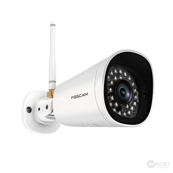 Foscam FI9902P (White) - 2MP Full HD Wireless Outdoor Security Camera, Motion Detection