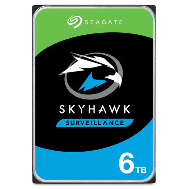 SEAGATE SKYHAWK SURVEILLANCE HDD - 6TB (ST6000VX001)