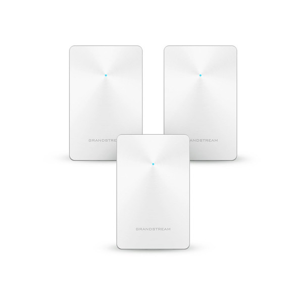 Grandstream GWN7624-3PACK Hybrid Wi-Fi 5 In Wall Ap 2x2 On 2.4g And 4x4 On 5g 1 X POE 2 X PSE 1 X Gigabit Portkit