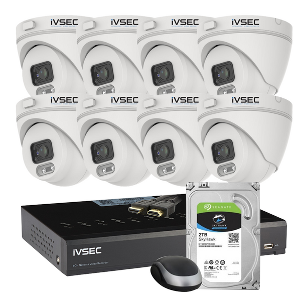 IVSEC LVK-0008 LX-SERIES Security Camera Kit