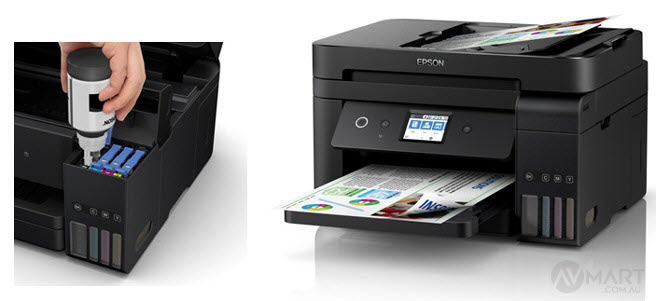Epson Workforce ET-4750 EcoTank A4 Colour Wireless Inkjet Multifunction  Printer - AV Mart Australia