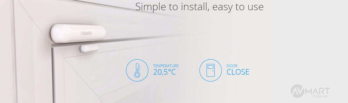 Fibaro door sensor installation