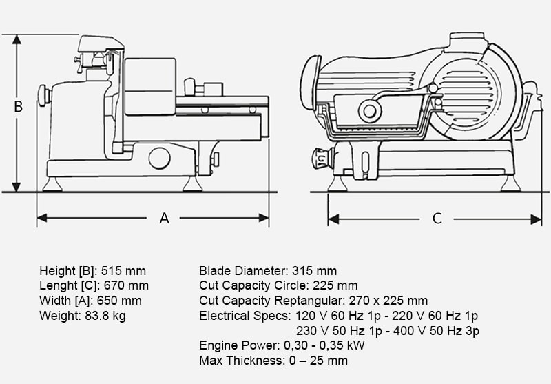 Berkel Domina SLH 315_Macelleria_Meat_Slicer