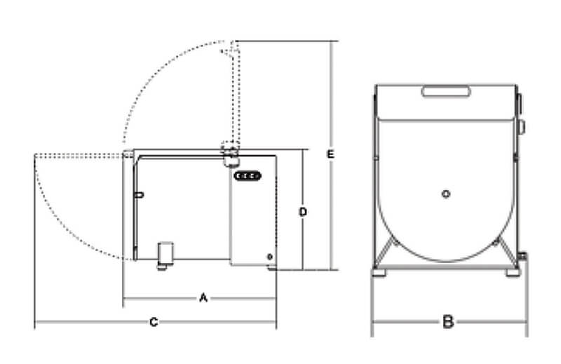 Berkel Single Paddle Mixer