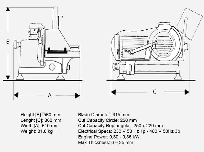 Berkel Suprema Delicatessen Meat Slicer